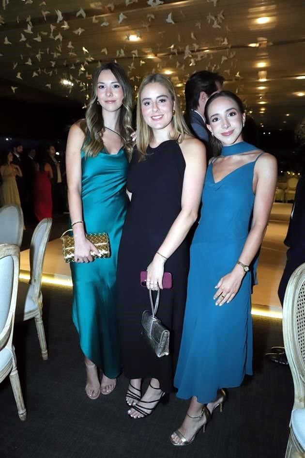 Majo Fernández, Sofía Aranda y Mónica Rodríguez