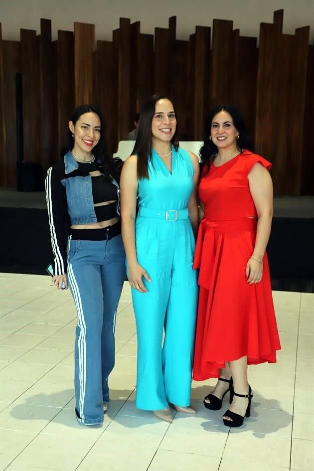 Sarahí Garza, Perla Juárez y Katy Martínez
