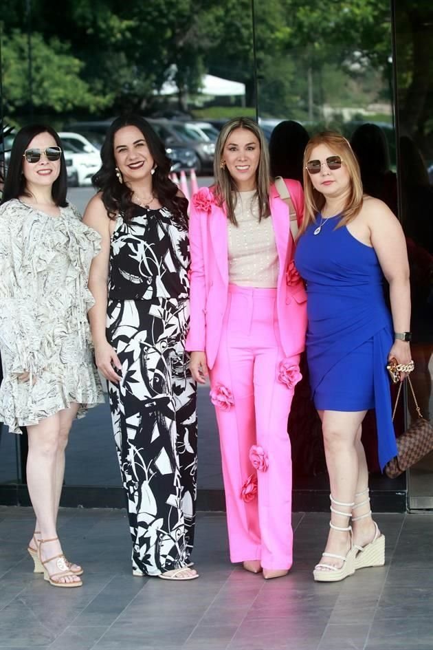 Adarit García, Pamela Martínez, Brenda Lugo y Jéssica Chávez