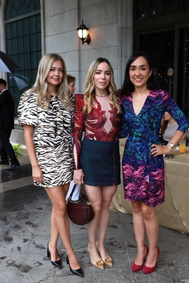 Jéssika Rodríguez, Fernanda Molina y Norma Martínez