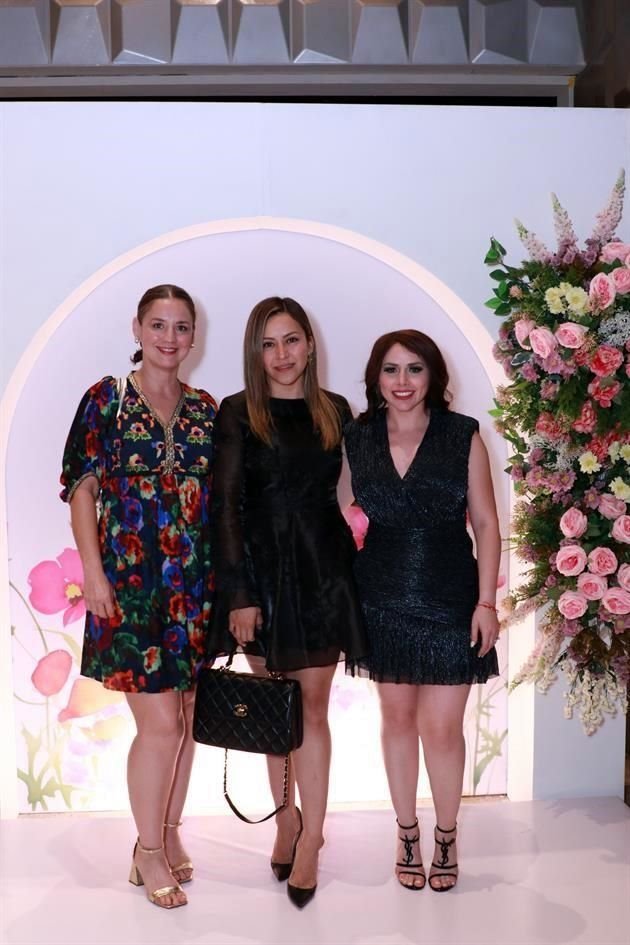 Sara Nava, Alba Maldonado y Yuliana Zamora