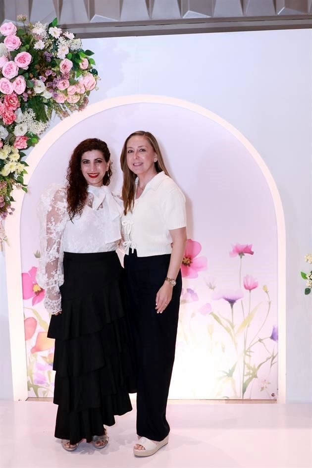 Alicia Harb y Karina Cantú de Guzmán