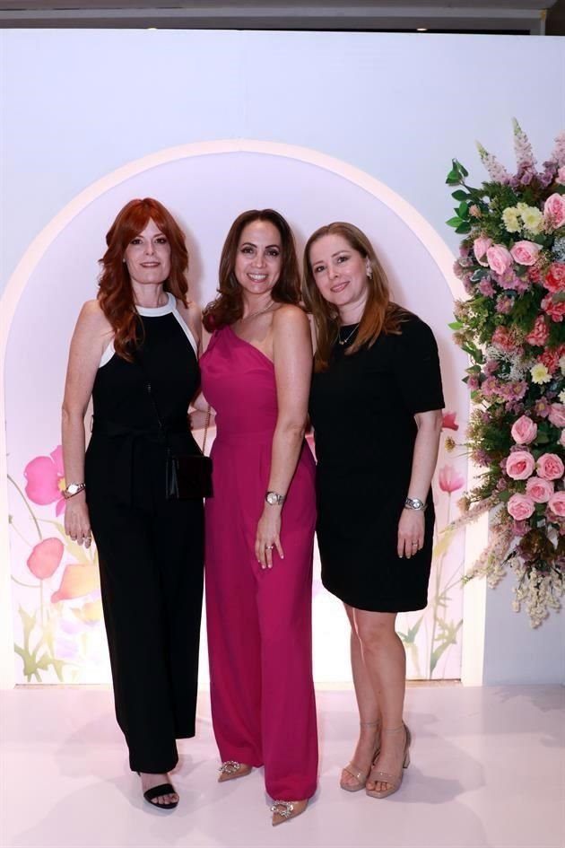 Rossana Gutiérrez, Gisela Hernández de Tejeda y Paulina Meza