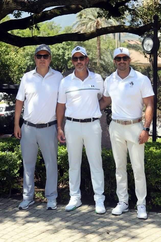 Julián Alonso, Raúl Saide y Eduardo Santoy