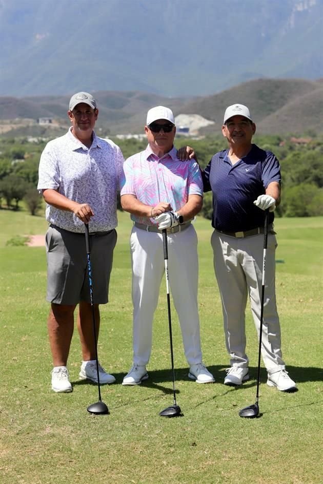 Jorge Uribe, Fernando Pérez Toledano y Diego Montemayor