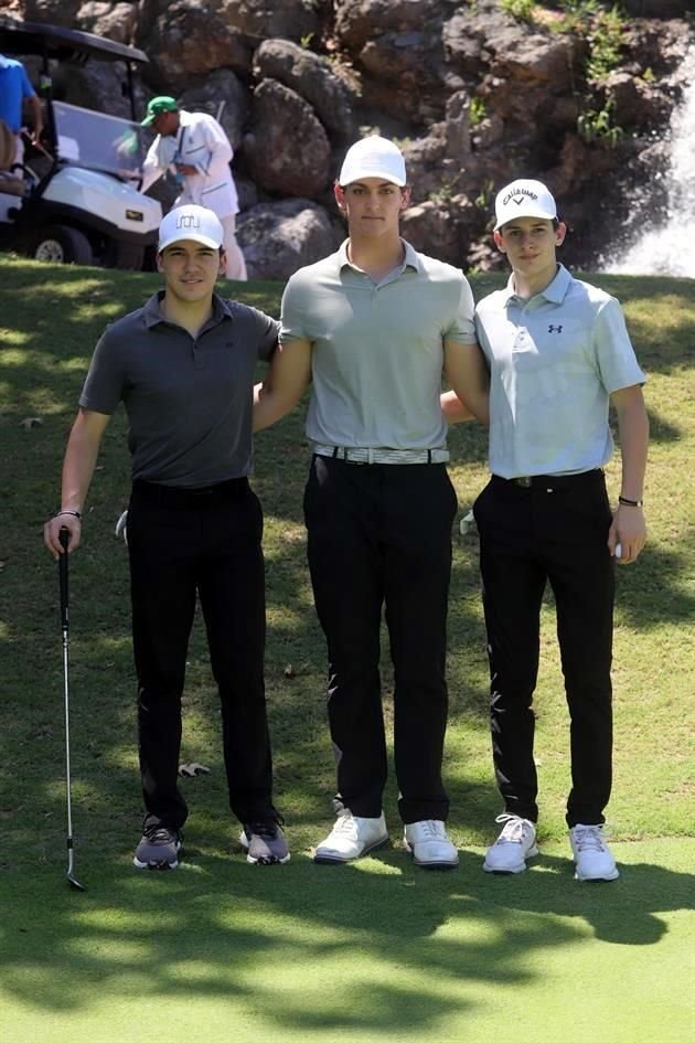 Joaquín Alatorre, Juan Carlos Martín y Nicolás Martínez
