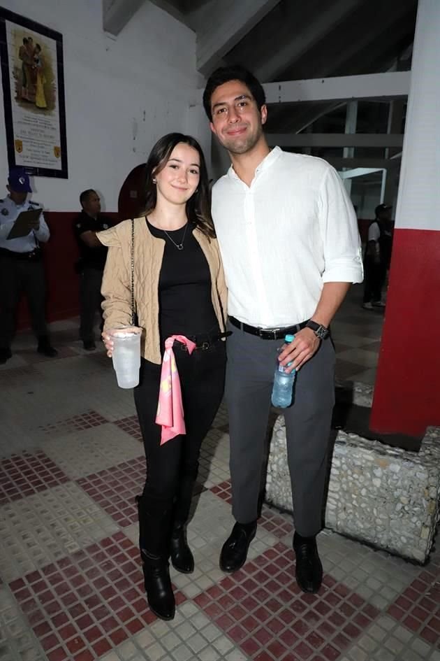 Michelle Garza y Sebastián Rodríguez