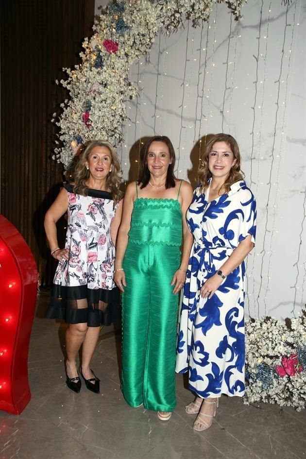 Liz Fernández, Minis Díaz de León y Érika Vázquez
