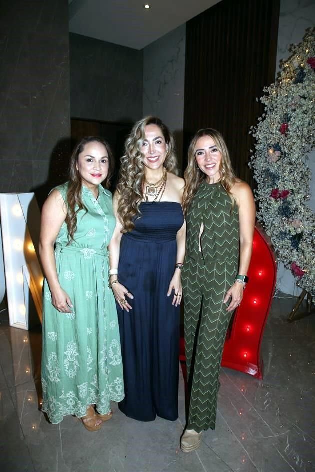 María Castillo, Grace Campos y Lissette Montúfar