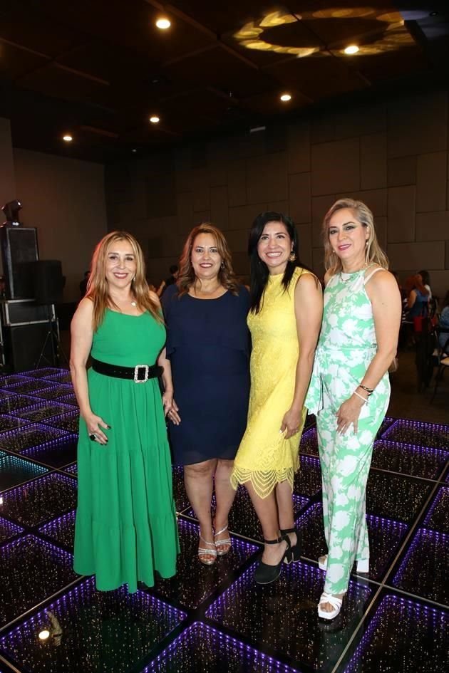 Rebeca Gómez, Rossy Rodríguez, Patty de la Fuente y Edith Loya
