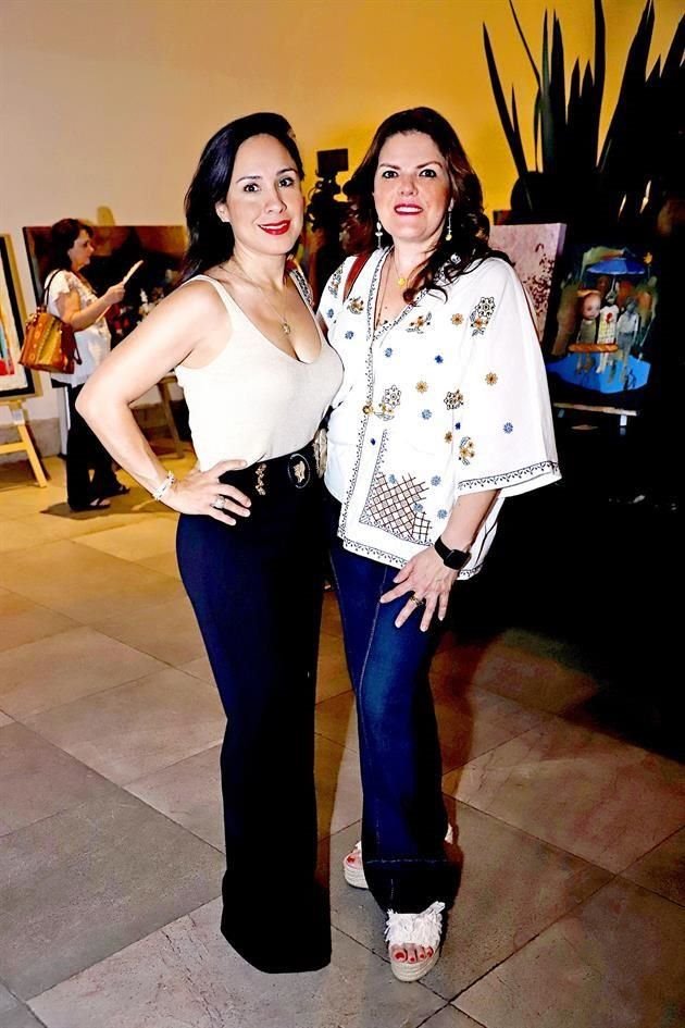 Daniela Canales y Cristina Villarreal