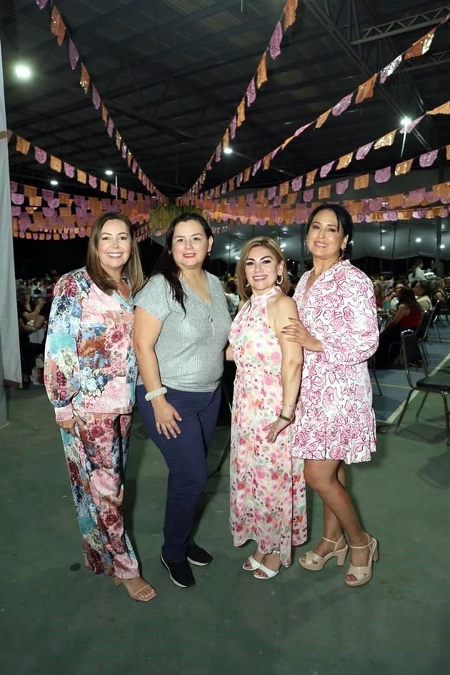 Aurora Fierro, Nancy Treviño, Olivia Garza y Alicia Valenzuela