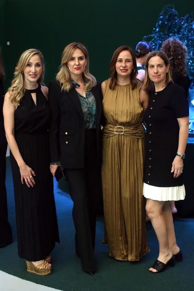 Isamar Gutiérrez de Marroquín, Gaby Garza, María Fernanda de Guzmán y Tere Lobeira