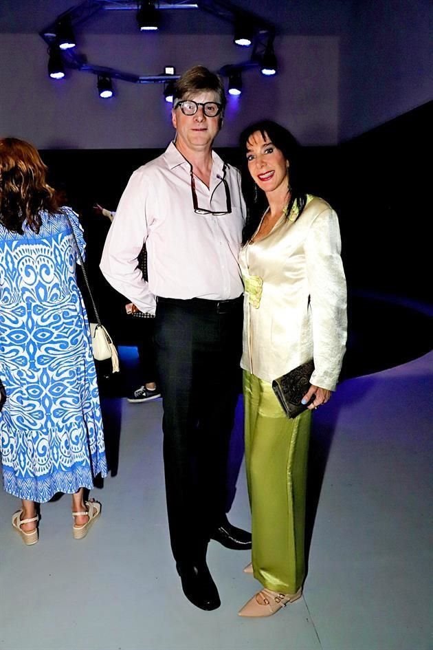 Carlos Torres y Cristina Elizondo