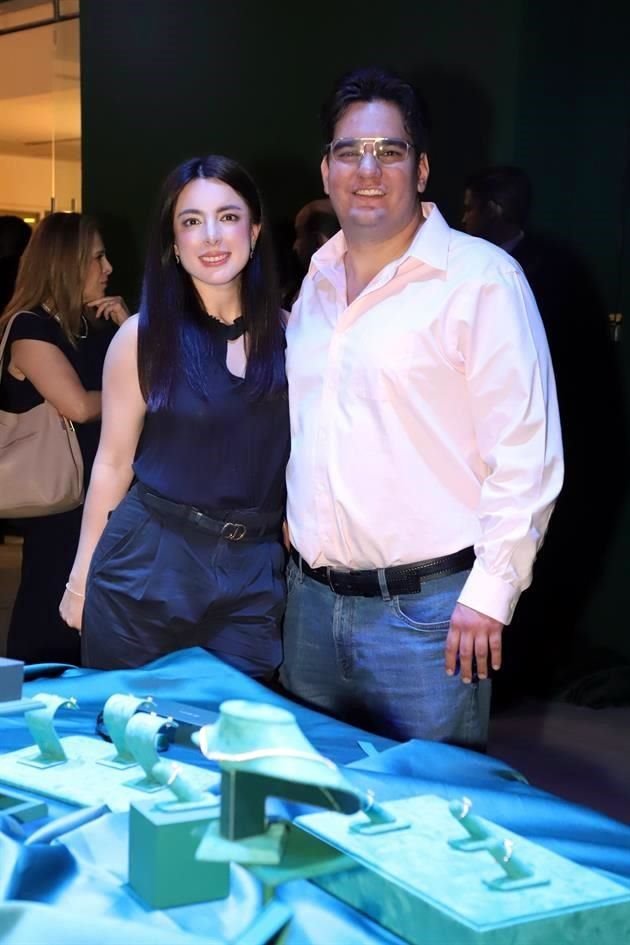 Daniela Gracida y Fernando Máynez