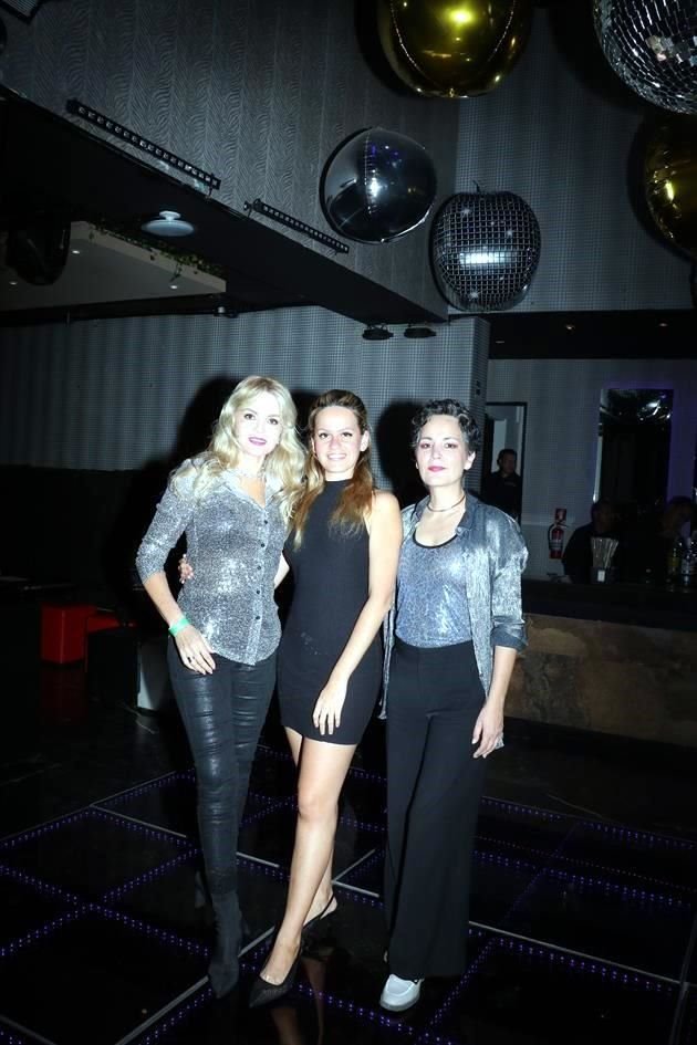 Tere Palos de Leduc, Tere Leduc y Ángela Palos