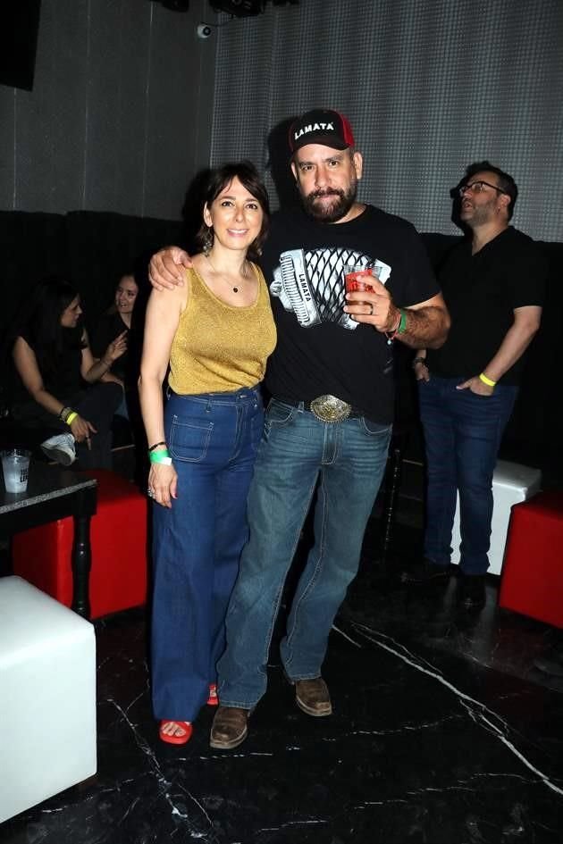 Marcela Murguía y Luis Loya