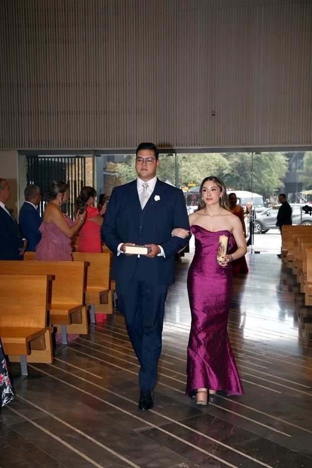 Marco Leal y Marcela Garza