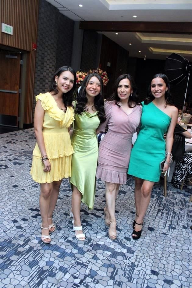 Marcela Monjaras, Marifer Monjaras, Marisol García y Mariana Monjaras