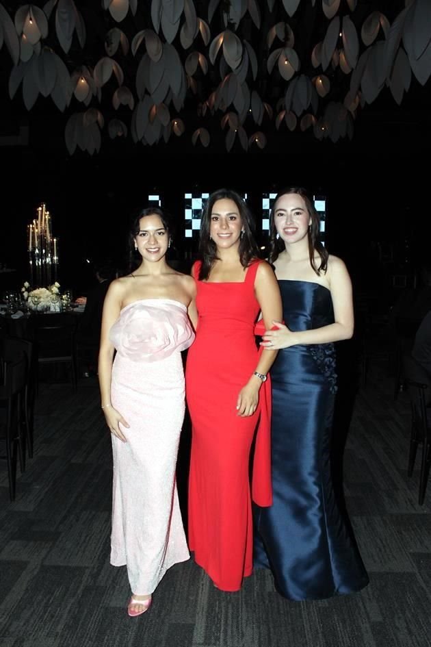Sofía Rodríguez, Paulina Brieño y Azalia Martínez