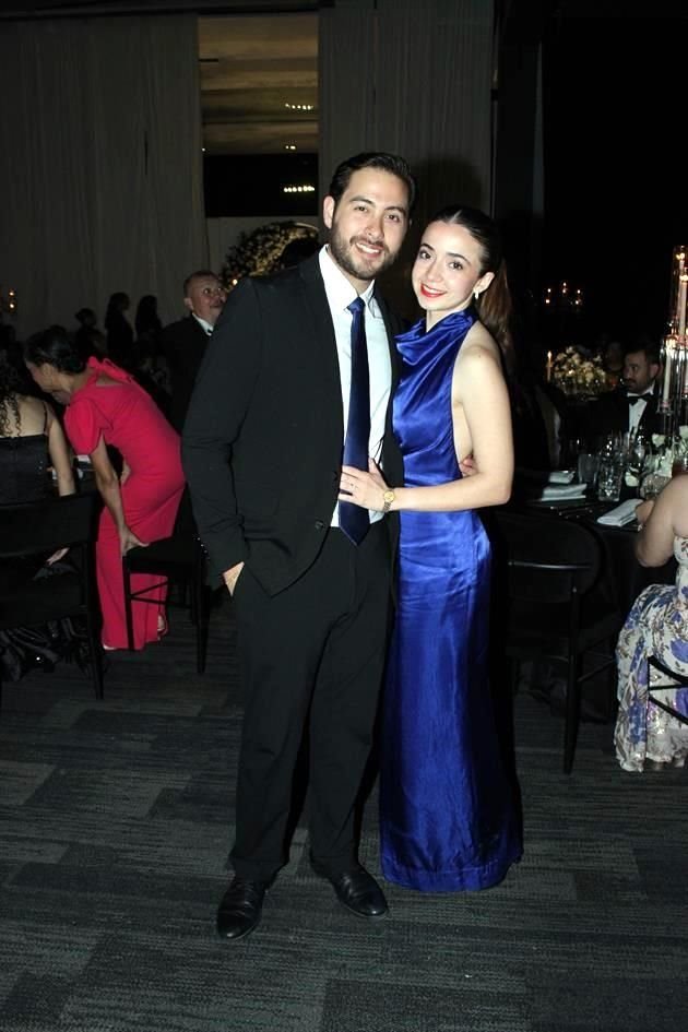 Flavio Villarreal y Melissa Rodríguez
