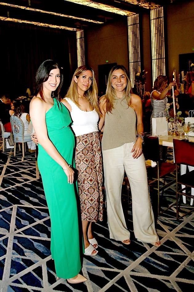 Andrea Flores, Mariana Garza y Fernanda Chávez