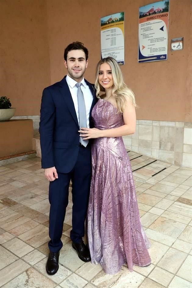 Víctor Martínez y Raquel González