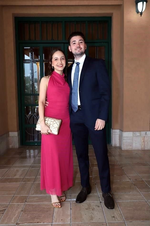 Paulina González y Sebastián Benavides