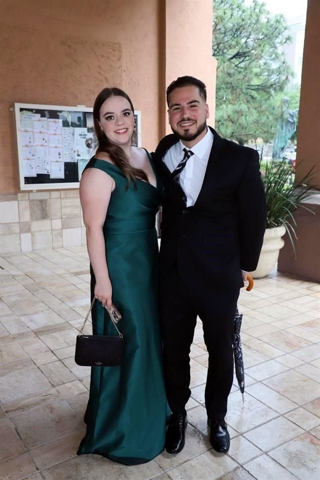 Andrea Hinojosa y Eugenio Williams