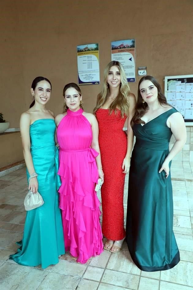 Paulina García, Beatriz Pérez, Luisa Villarreal y Andrea Hinojosa