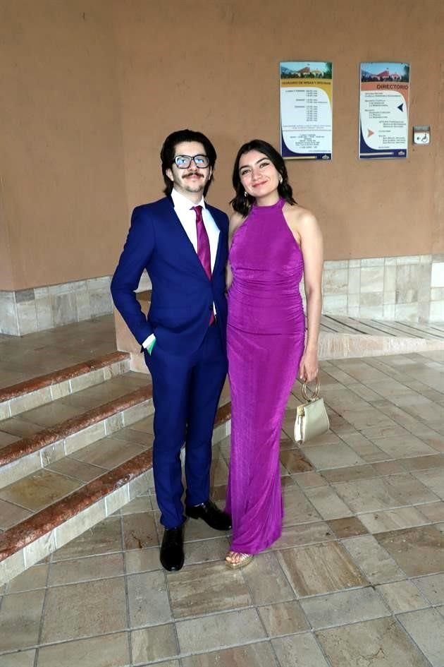 Fernando Balcázar y Carolina Contreras