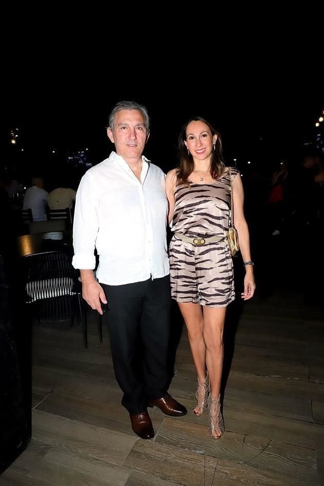 Mauricio Lozano y Maricarmen Elizondo