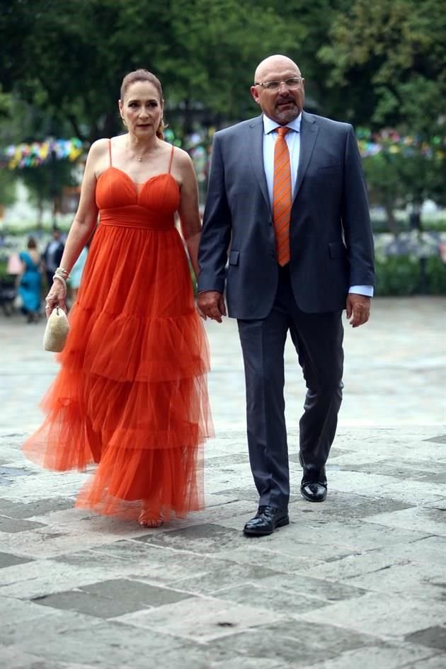 Gaby de Treviño y Eduardo Treviño