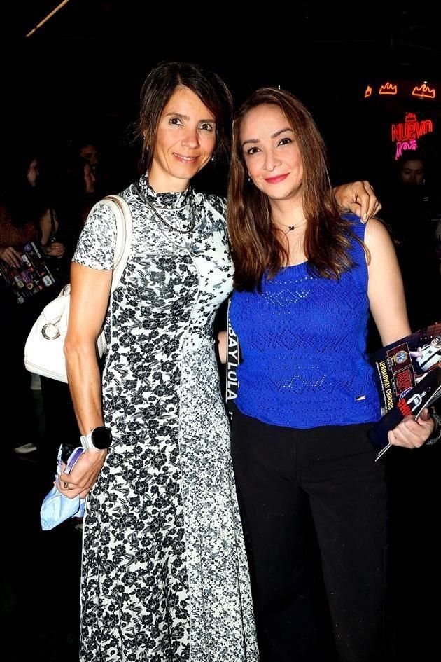 María Teresa Burguete y Alejandra Pineda