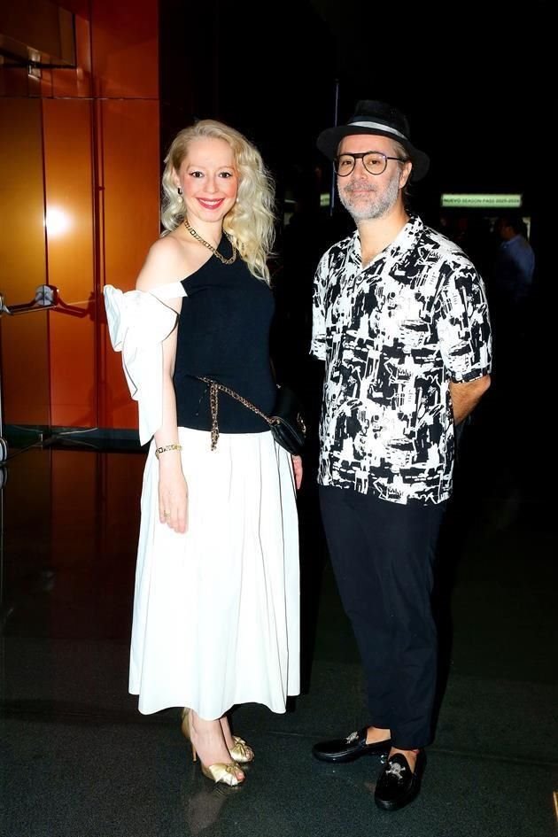 Nancy Guzmán y Raúl Pérez Garza