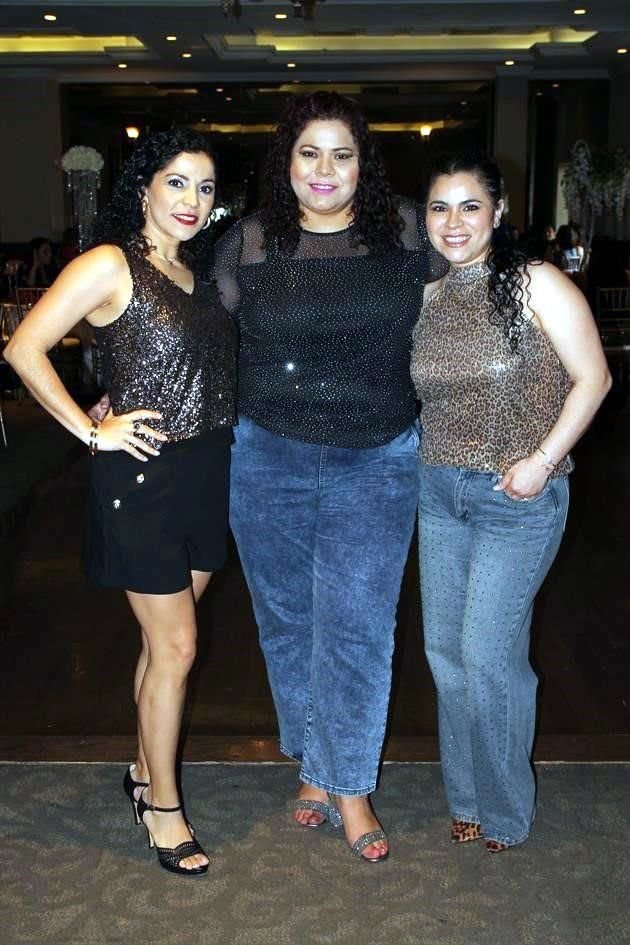Karla Alanís, Perla Alanís y Albeza Alanís