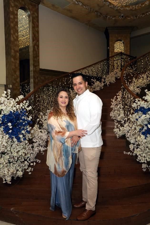 Nancy Guajardo y César Díaz