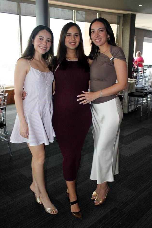 Carolina Montoya, Sofía Cantú y Catalina Libas