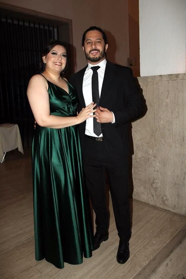Mariana Carvajal y David Luna