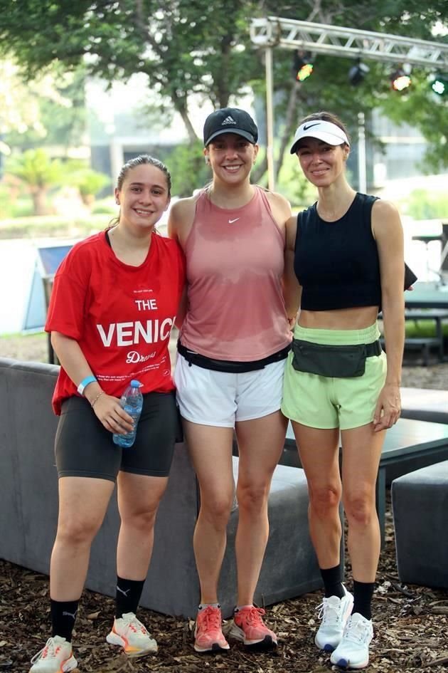 Bárbara de la Garza, Keny Ávila y Gaby Mogas