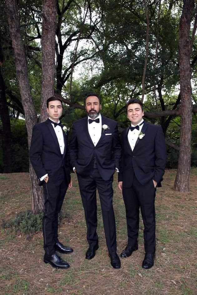Andrés Emiliano Valderrama Pinto, Rodolfo Alfredo Valderrama Garza y Rodolfo Alfredo Valderrama Pinto