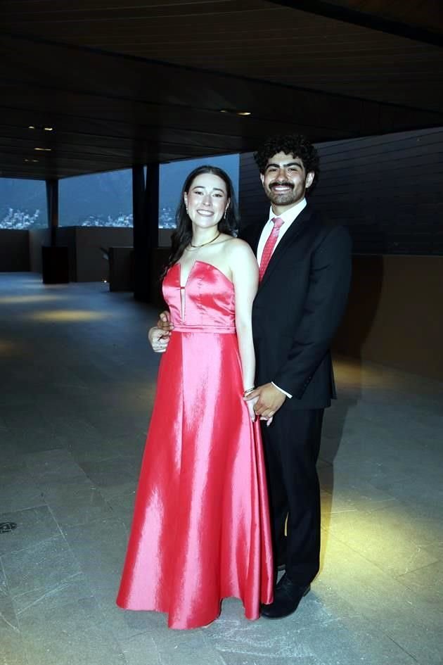 Katya Domínguez y Kevin Moya