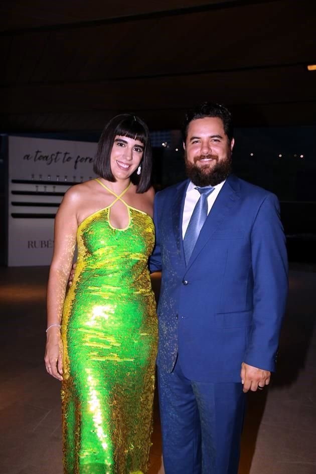 Ana Güereca y Mauricio Sánchez
