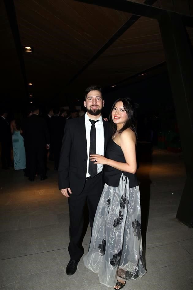 Luis González y Andrea Cervantes