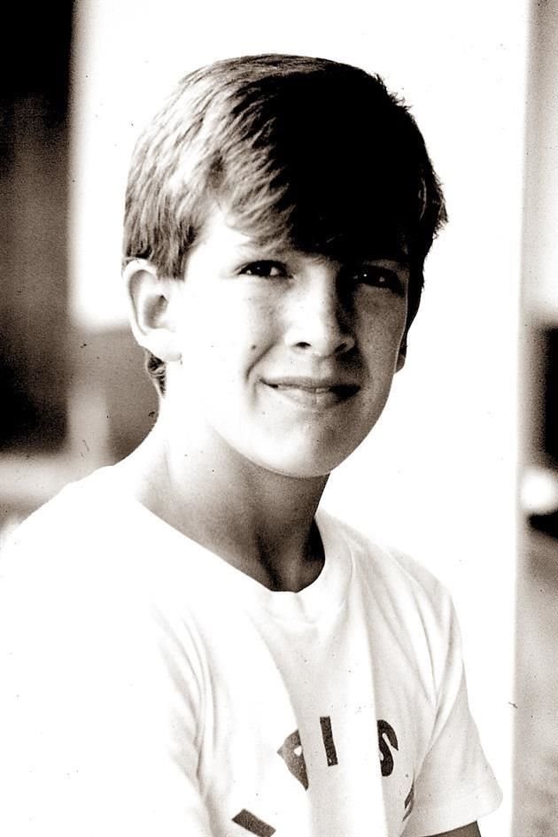 Pablo, en su adolescencia.