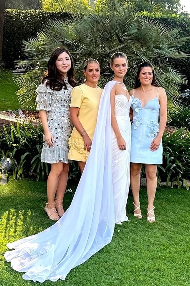 Ana Fernanda Padilla, Pilar Zambrano, LA NOVIA y Lucía Zambrano