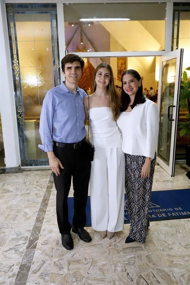 Eugenio Arturo Marroquín de la Garza, Martha Sofía Marroquín y Martha González