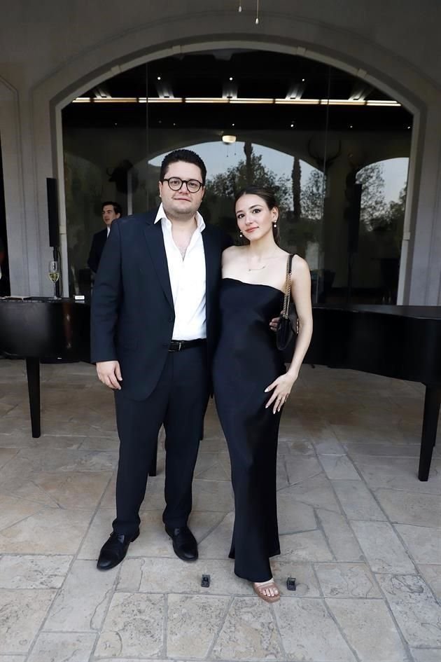 Roberto López y Clarissa Cañamar