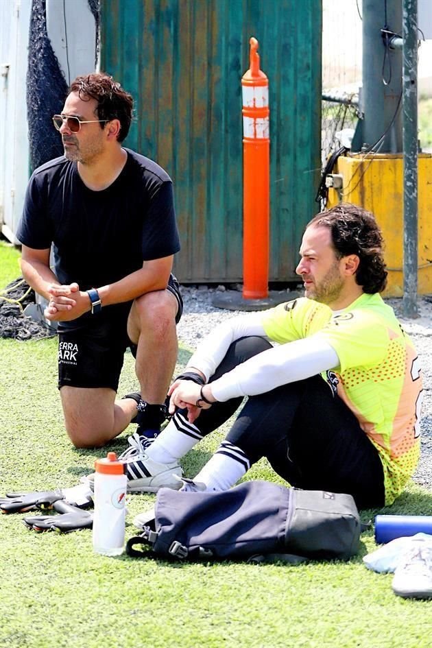 Jorge Vergara y Eugenio Monroy