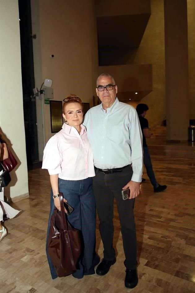 Rocío Garza y Juan Huerta